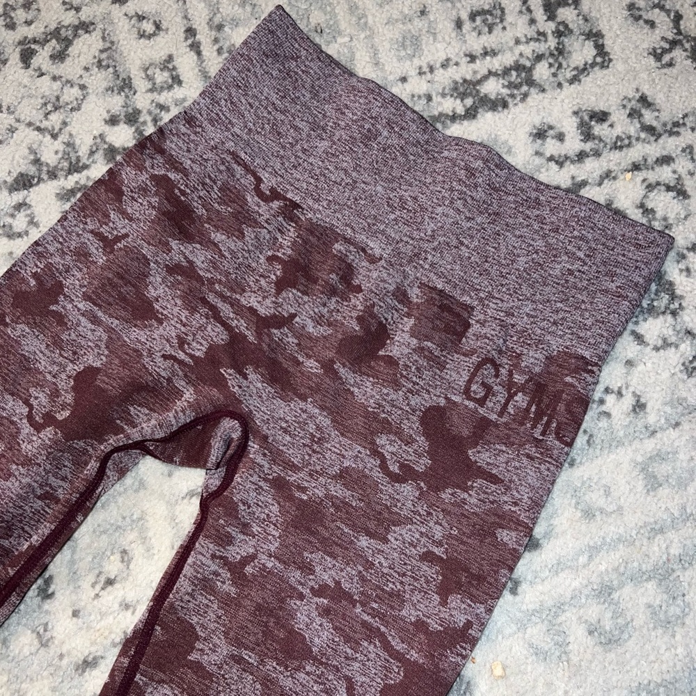 Gymshark camo seamless